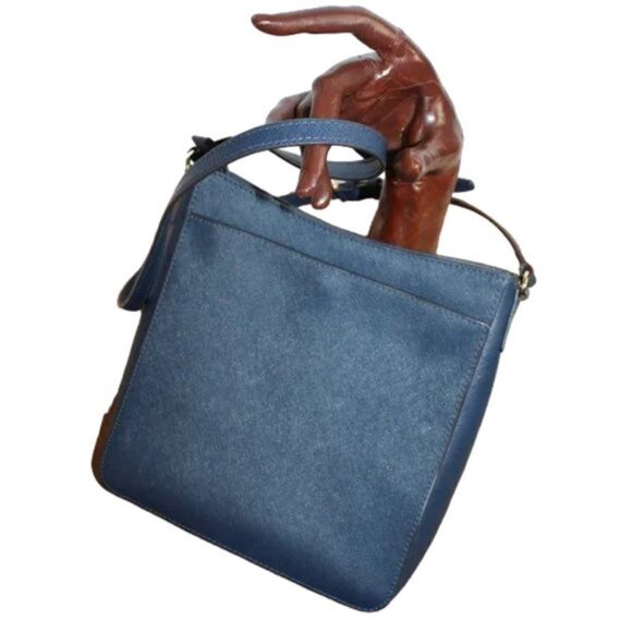 Michael Kors Travelers Navy Shoulder Cross Body Messenger Matching Walle… - Picture 5 of 12